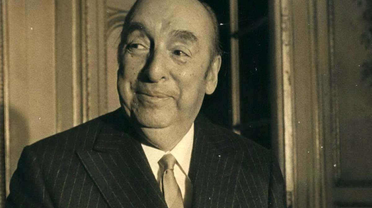 El poeta chileno Pablo Neruda, en 1972.