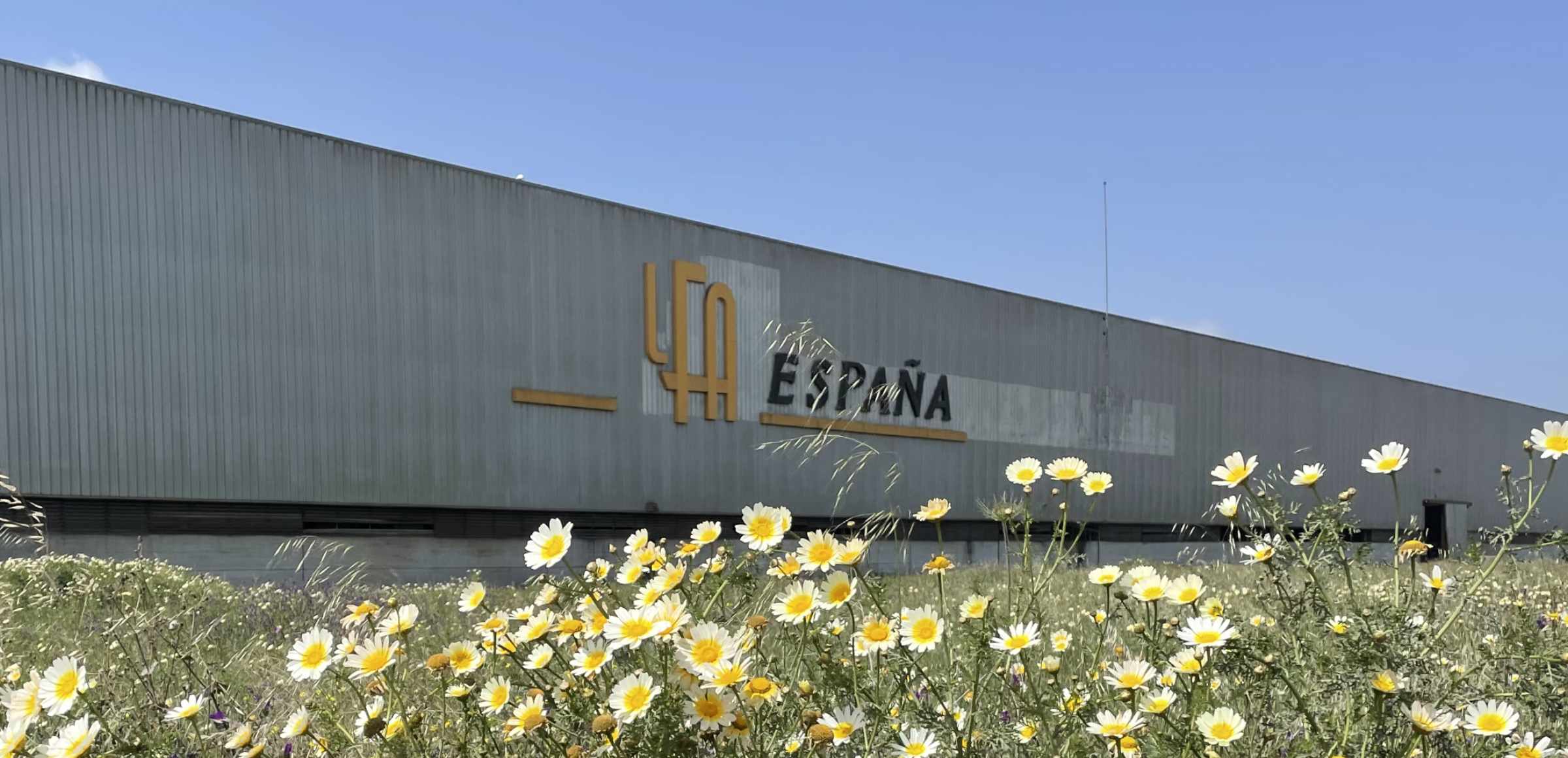 Imagen de la fábrica de LFA en España, ubicada en el municipio sevillano de Guillena.