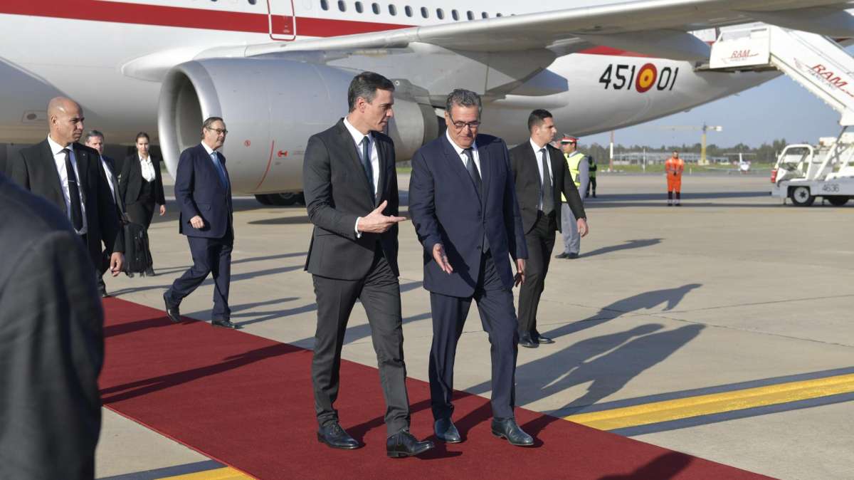Sánchez regresa furioso de Rabat