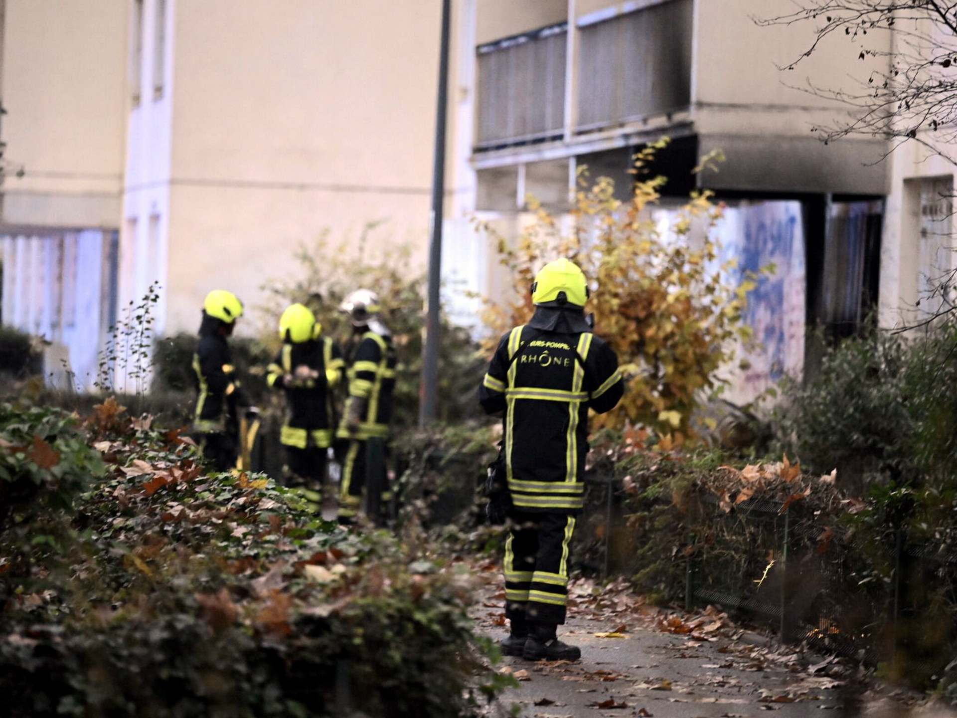 Imagen de archivo del incendio de una vivienda en Francia.