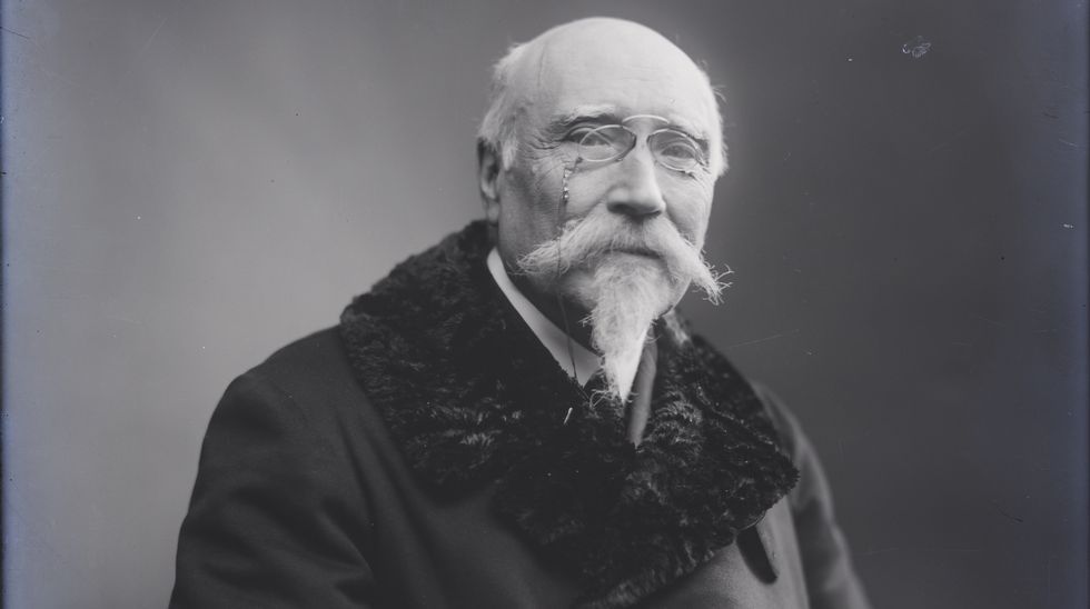 El Nobel de Literatura José Echegaray (1832-1916).