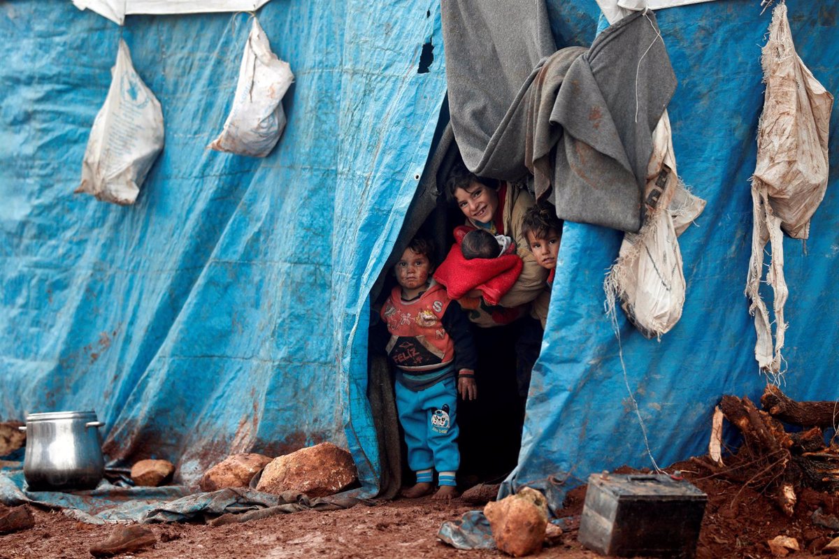 Los terremotos profundizan el sufrimiento de los sirios desplazados.