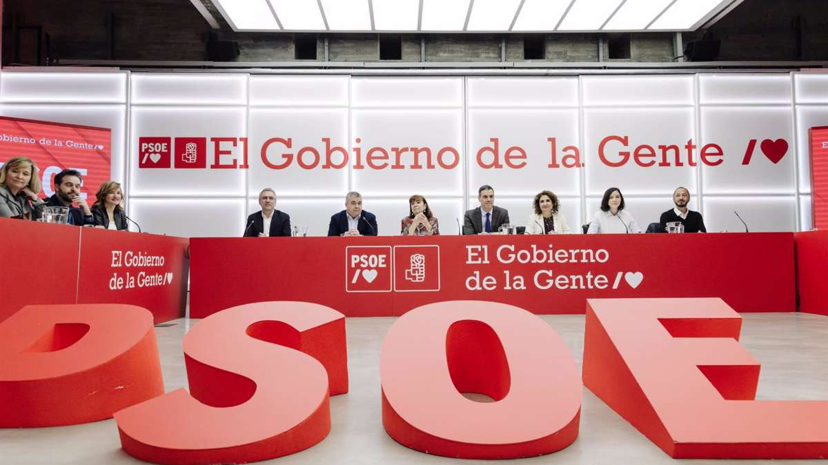 CIS Reunión de la Ejecutiva del PSOE