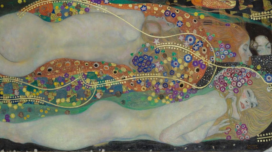 'Serpientes de agua II' (1907), Gustav Klimt.