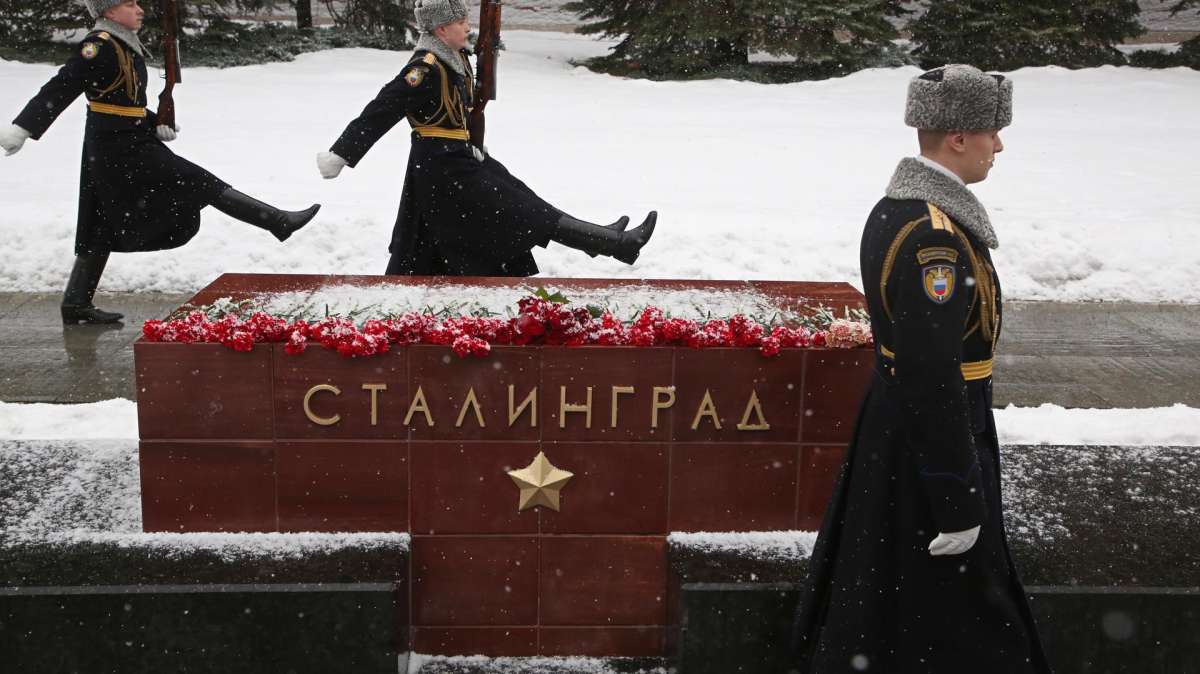Putin trata de recuperar el nombre de Stalingrado
