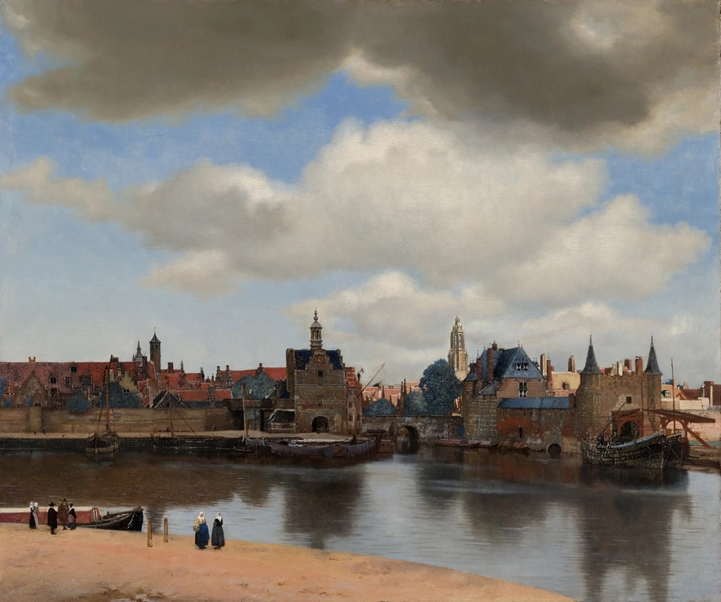 'Vista de Delft' llegó a Ámsterdam desde La Haya.