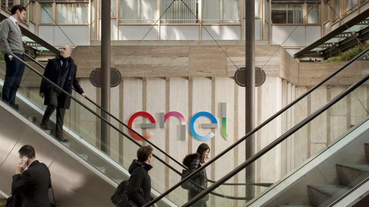 Logo de Enel.