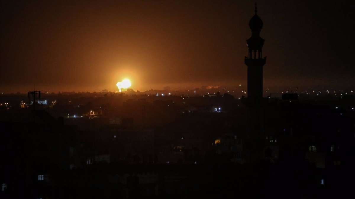 Gaza responde a la redada en Yenín con el lanzamiento de un cohete hacia Israel