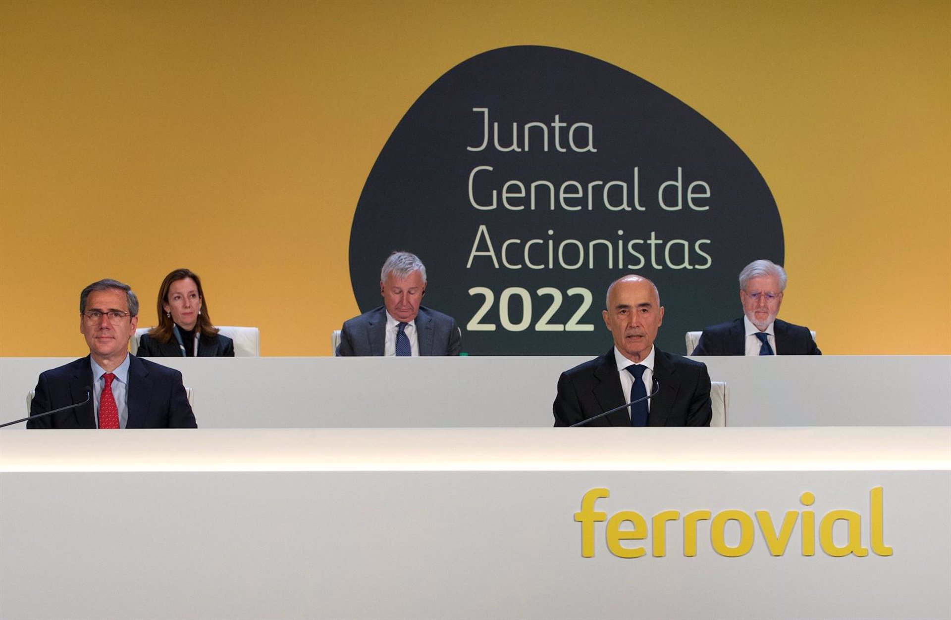 Junta de accionistas de Ferrovial de 2022.