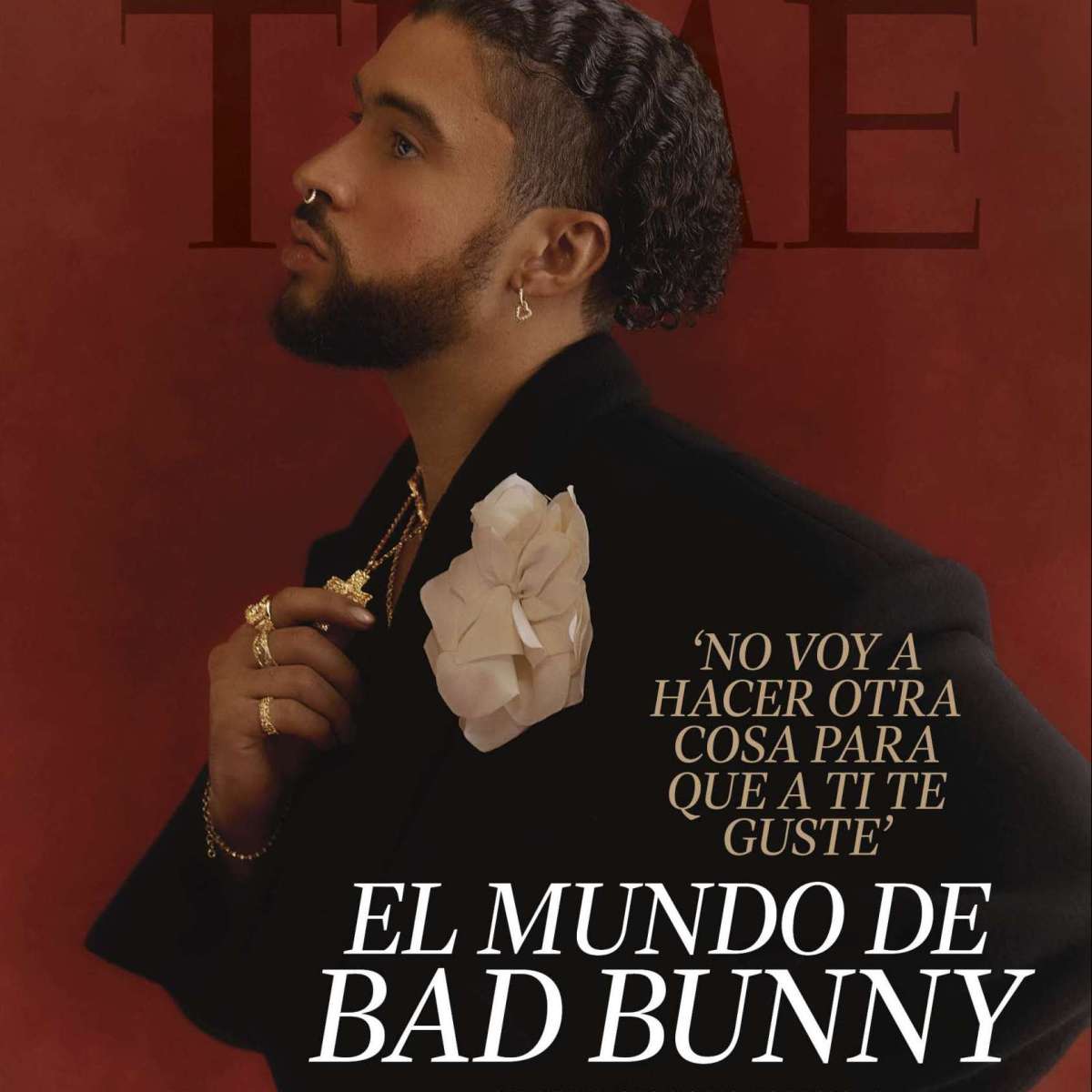 Portada de Time con Bad Bunny, la primera en español que saca la revista.