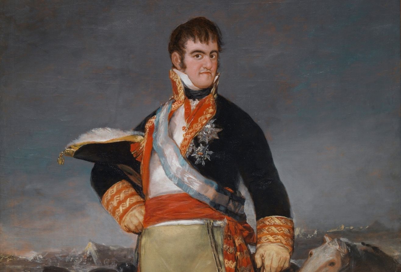 Retrato de Fernando VII. Francisco de Goya.
