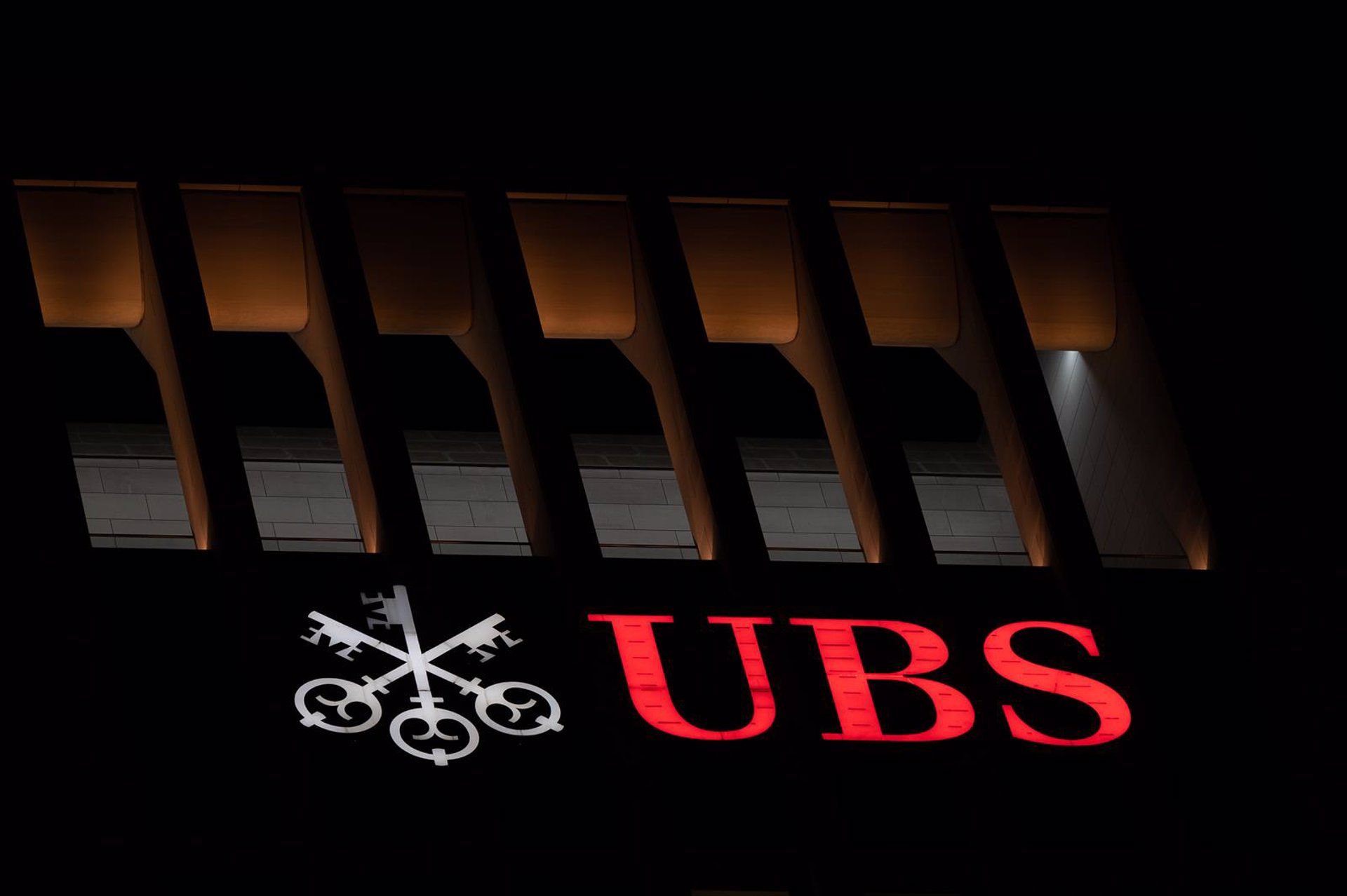 Sede de UBS en Frankfurt.