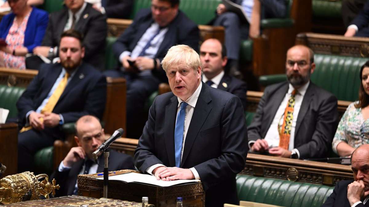 Johnson, sobre el 'Partygate': "Estoy aquí para decirles que no mentí al Parlamento"