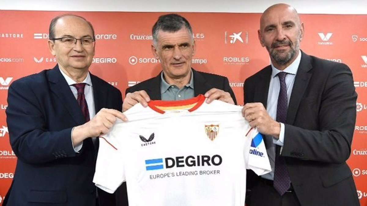 Presentación de José Luis Mendilibar como nuevo entrenador del Sevilla FC