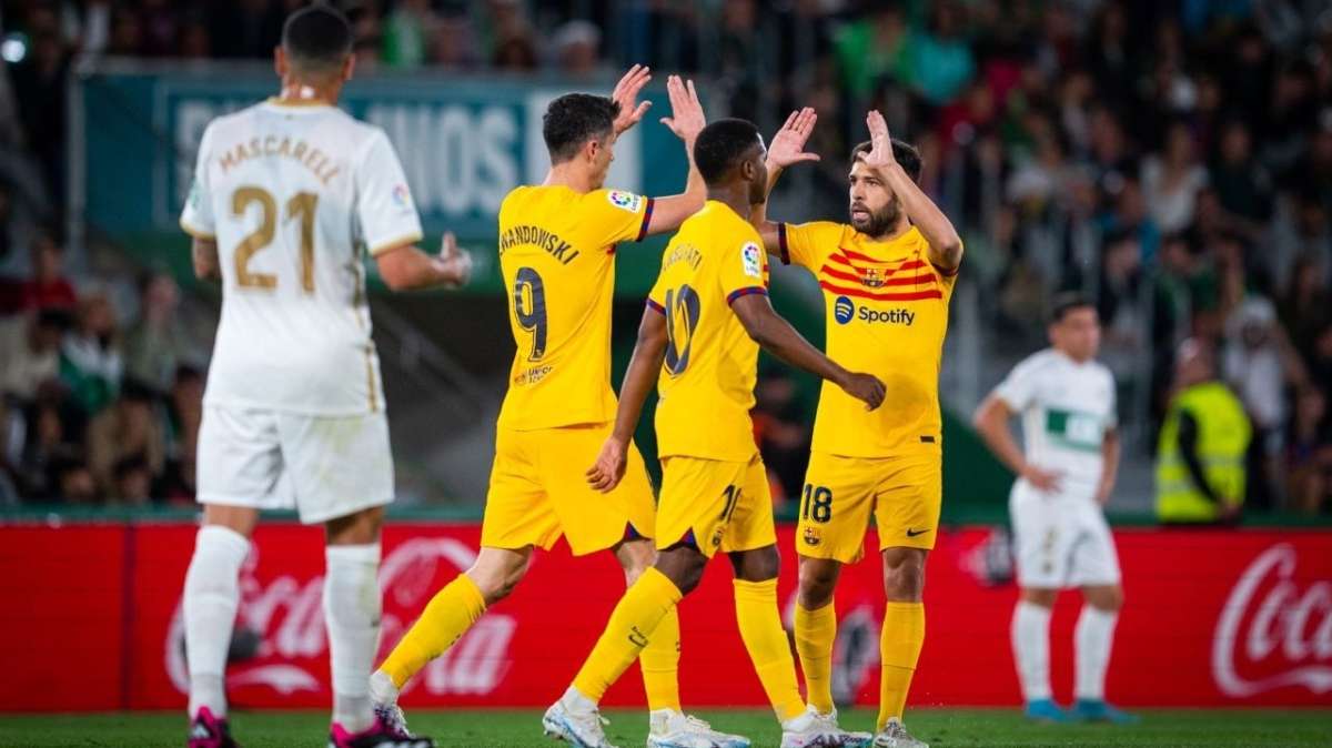 El Barça recupera gol y hunde al Elche (0-4)