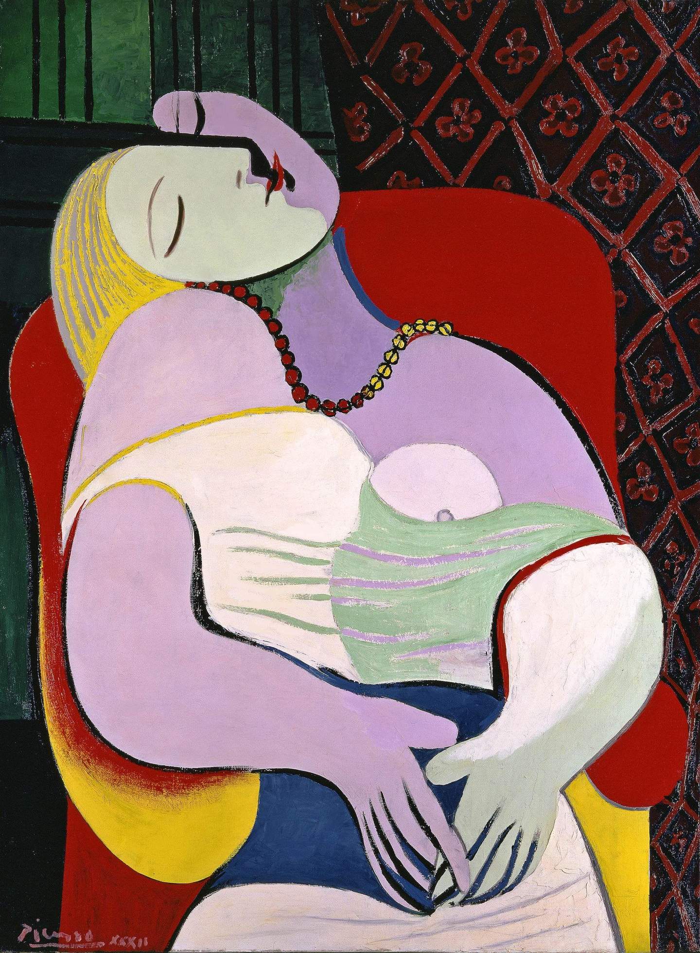 Marie-Thérèse Walter inspiró 'Le Reve', una de sus obras más eróticas (1932).