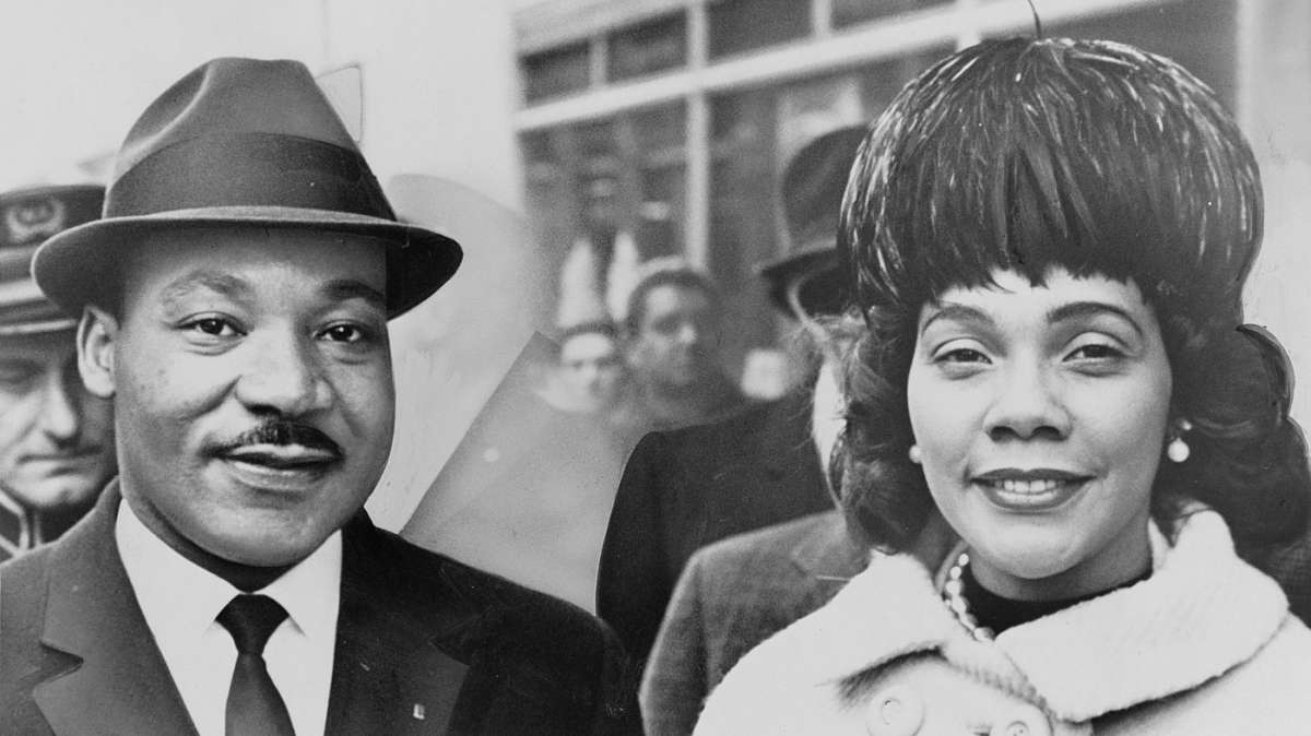 Martin Luther y Coretta Scott King, 1964.