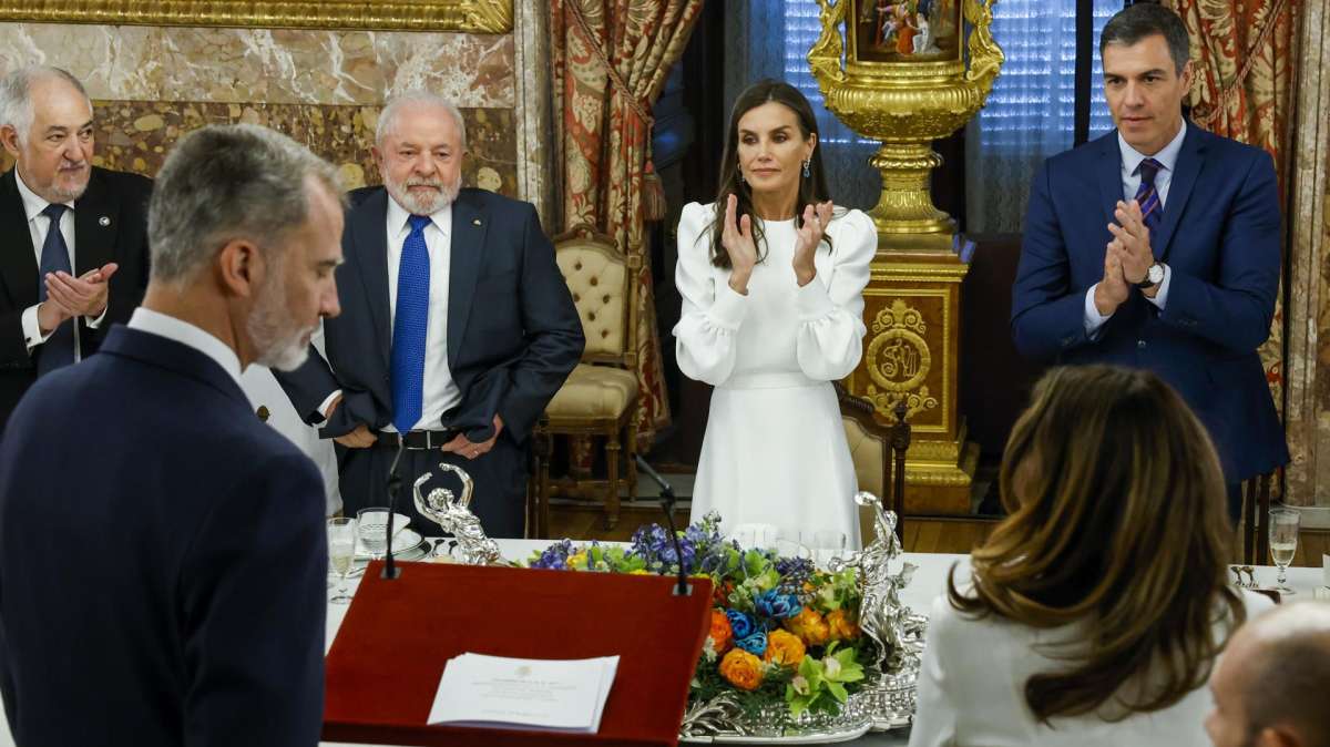 Felipe VI defiende ante Lula que la paz en Ucrania debe respetar su integridad territorial