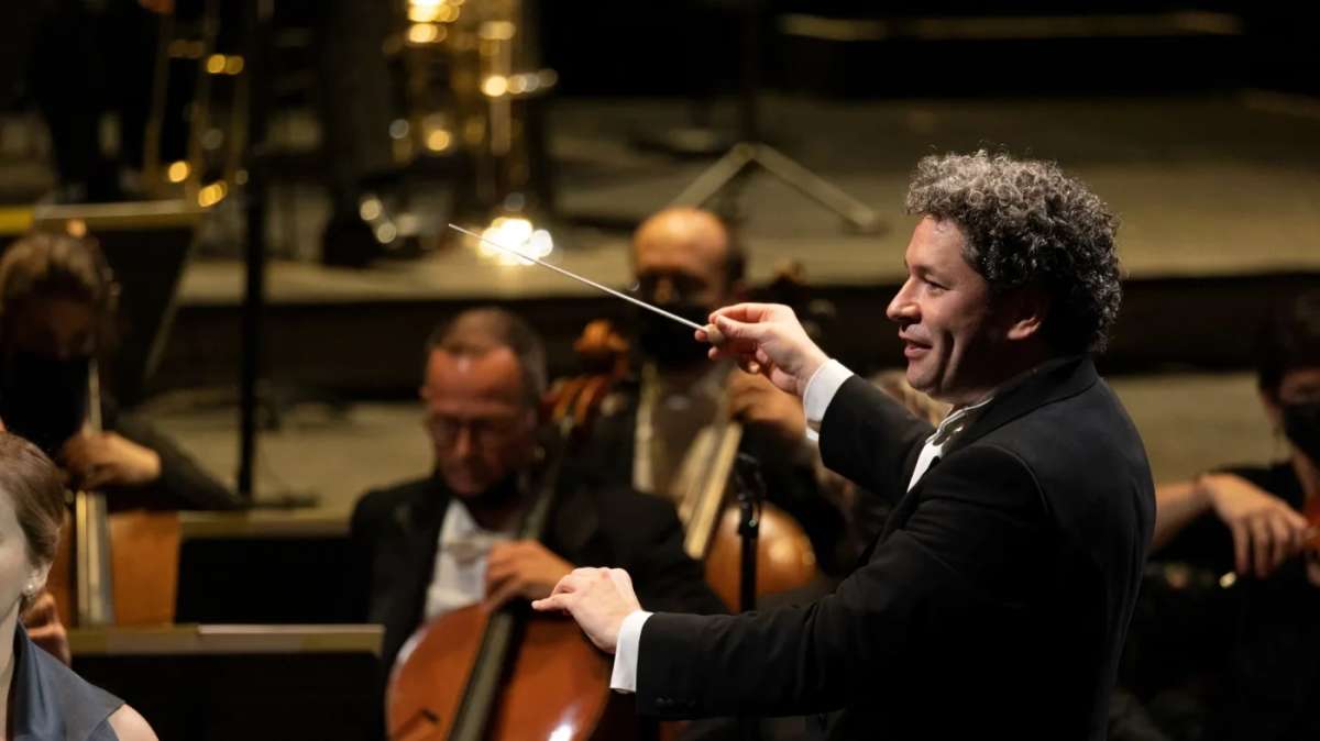El director venezolano, Gustavo Dudamel.