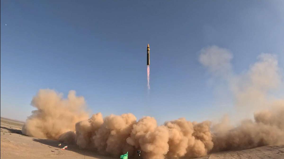 Irán presenta su nuevo misil balístico con un alcance de 2.000 kilómetros