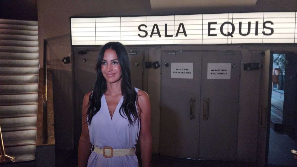 La candidata de Cs a la Alcaldía de Madrid, Begoña Villacís, en la presentación de su vídeo de campaña.