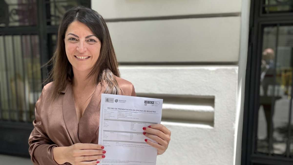 Macarena Olona concurrirá a las elecciones generales con su nuevo partido Caminando Juntos