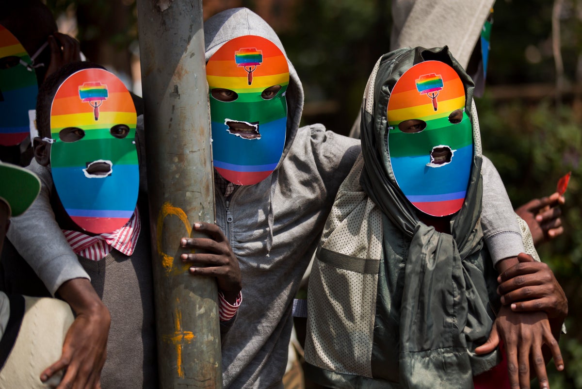 Protesta en Kenia por la ley contra la comunidad LGTB de Uganda.
