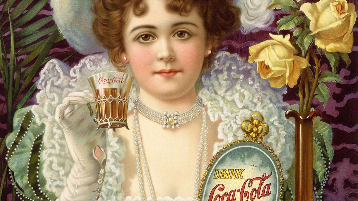 Publicidad de Coca Cola de 1890
