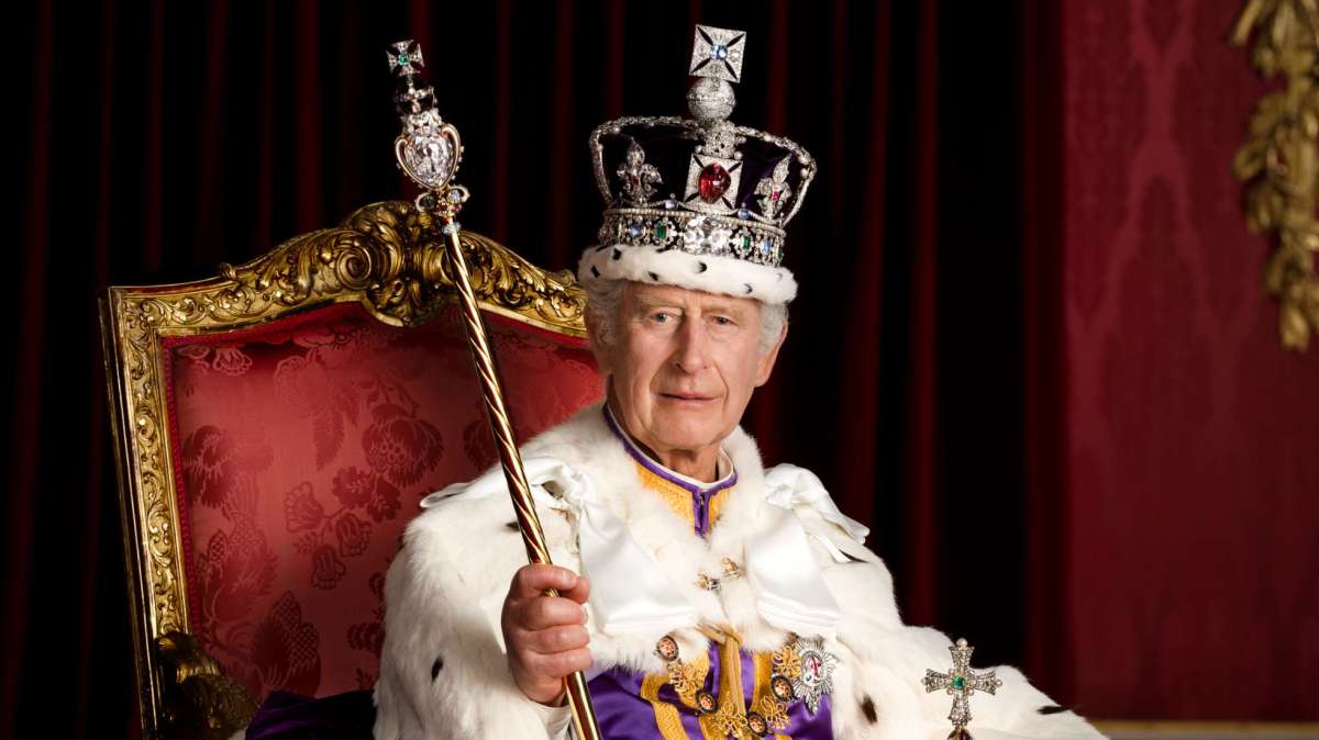 Retrato oficial del rey Carlos III.