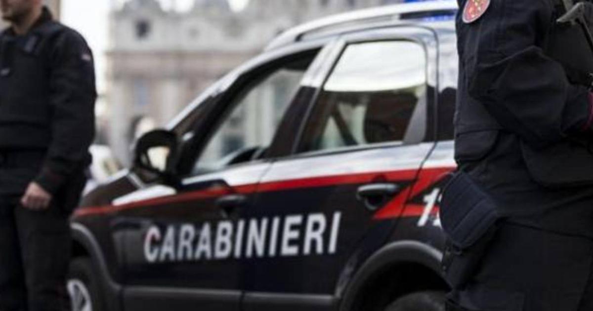 Un coche de los Carabinieri.