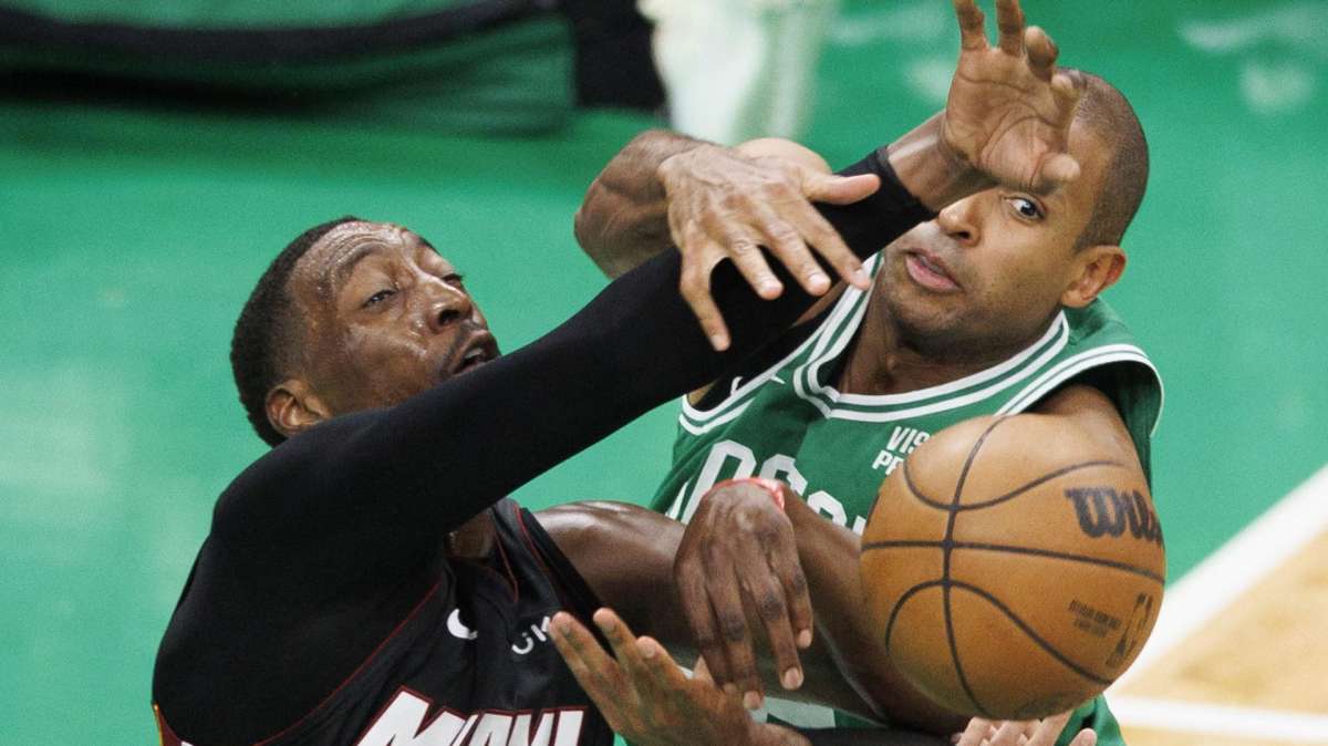 Imagen del encuentro entre los Celtics y los Heat
