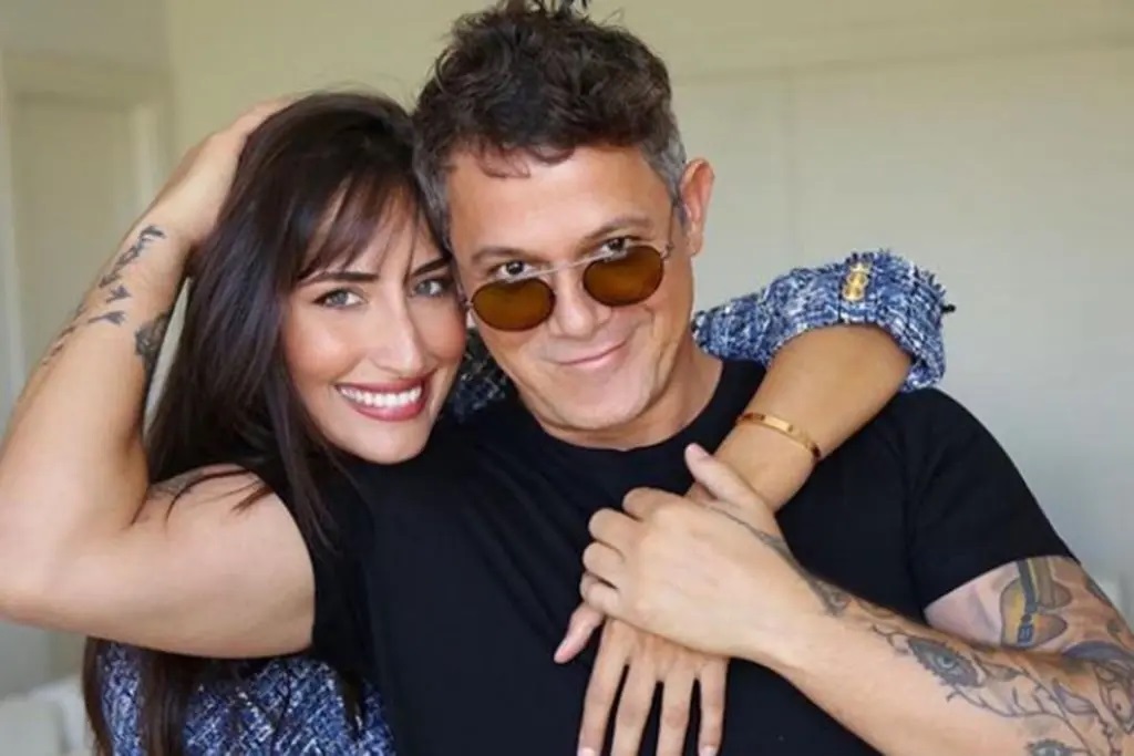 Alejandro Sanz y Rachel Valdés en una imagen de Instagram.