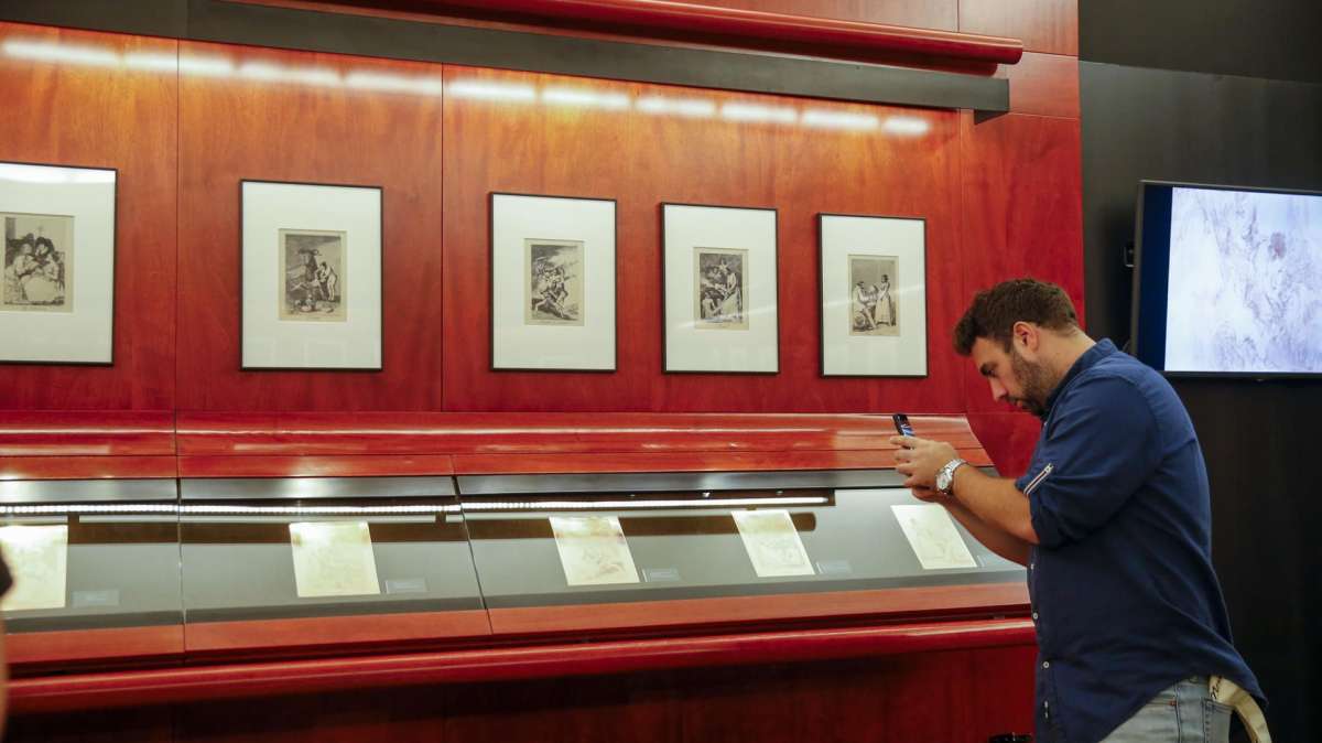 Los grabados de Goya vuelven a su "vida primitiva" tras una restauración