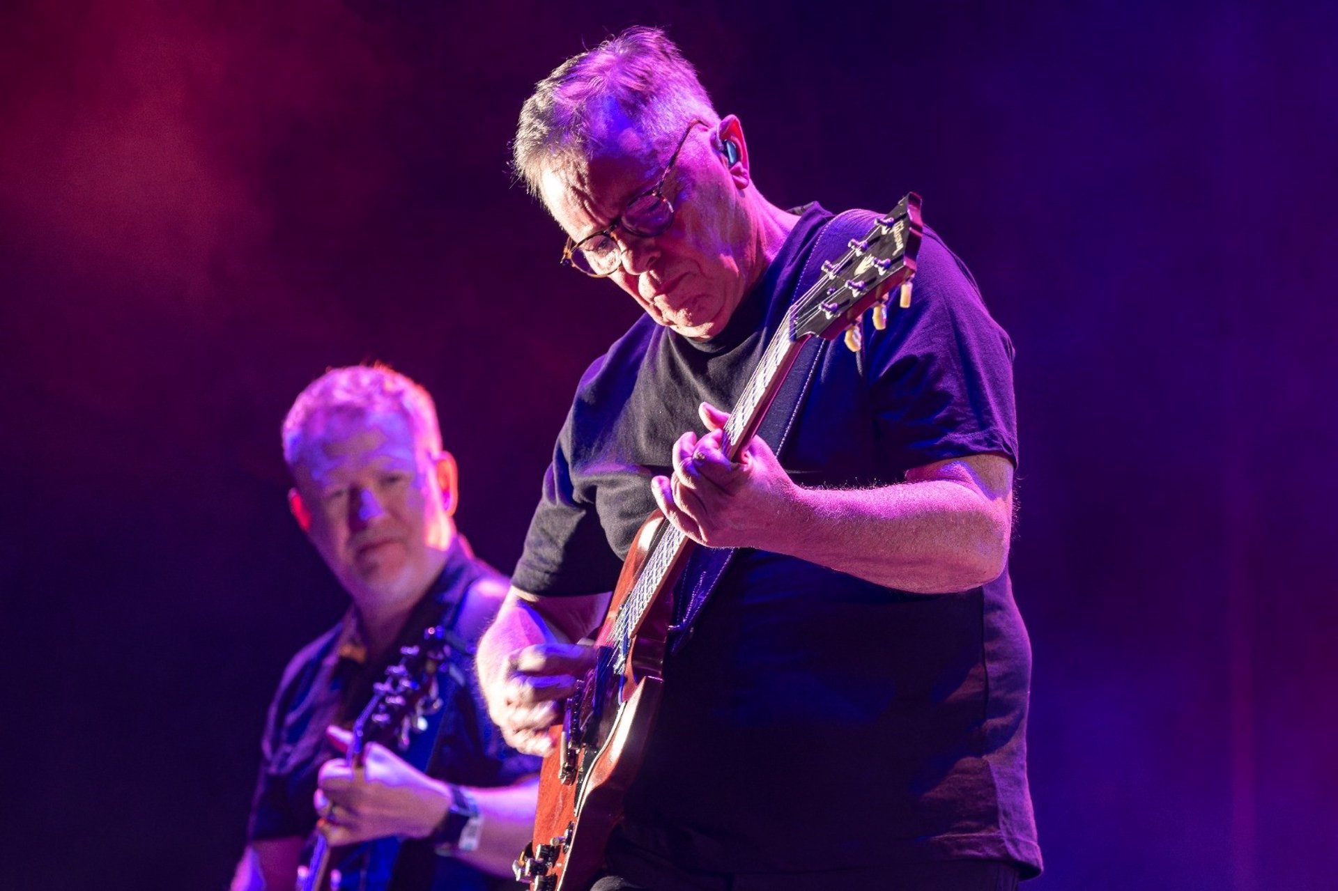 La banda británica New Order en concierto en el Festival Primavera Sound 2023 de Barcelona.
