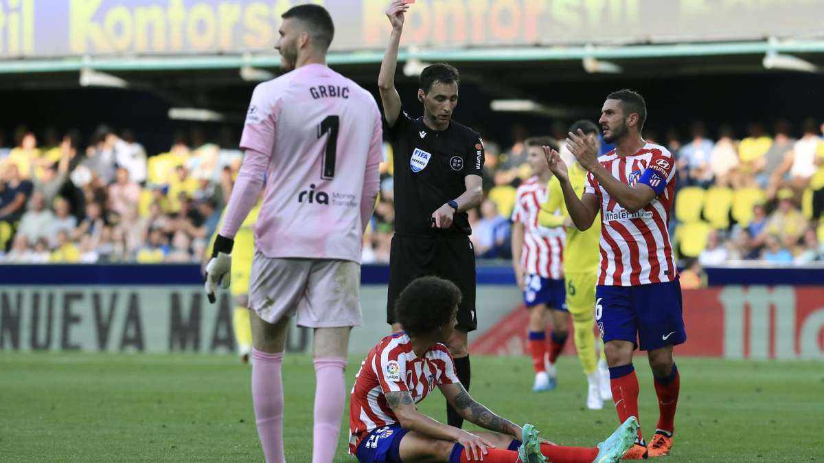 Witsel ve la roja en el Villarreal - Atlético