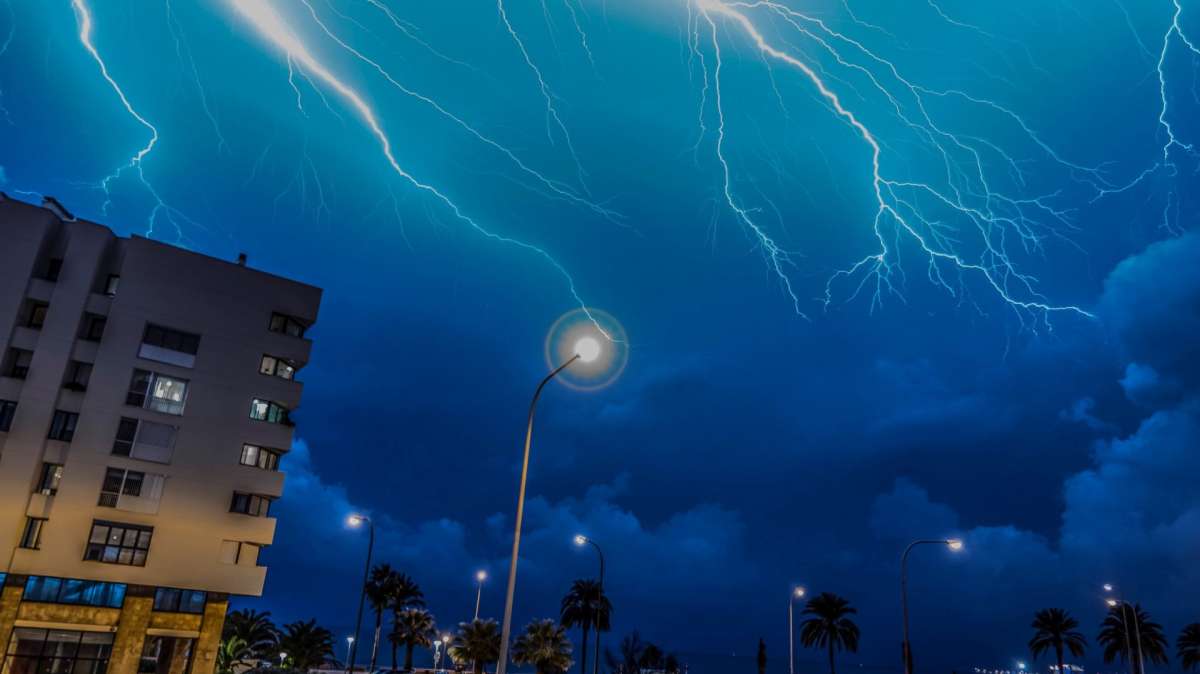Imagen de tormenta eléctrica