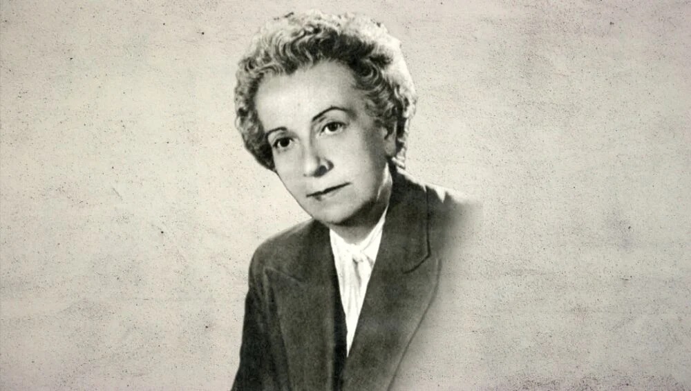 La escritora Elena Fortún.