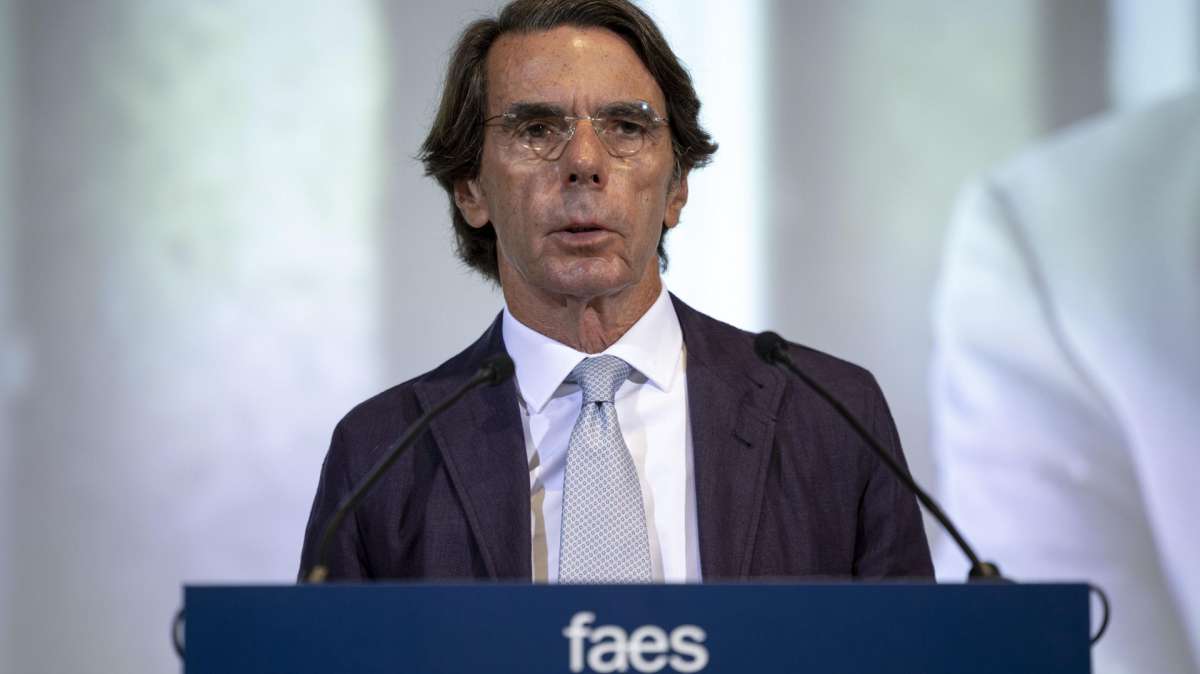 Jose María Aznar inaugura el Campus FAES 2023.
