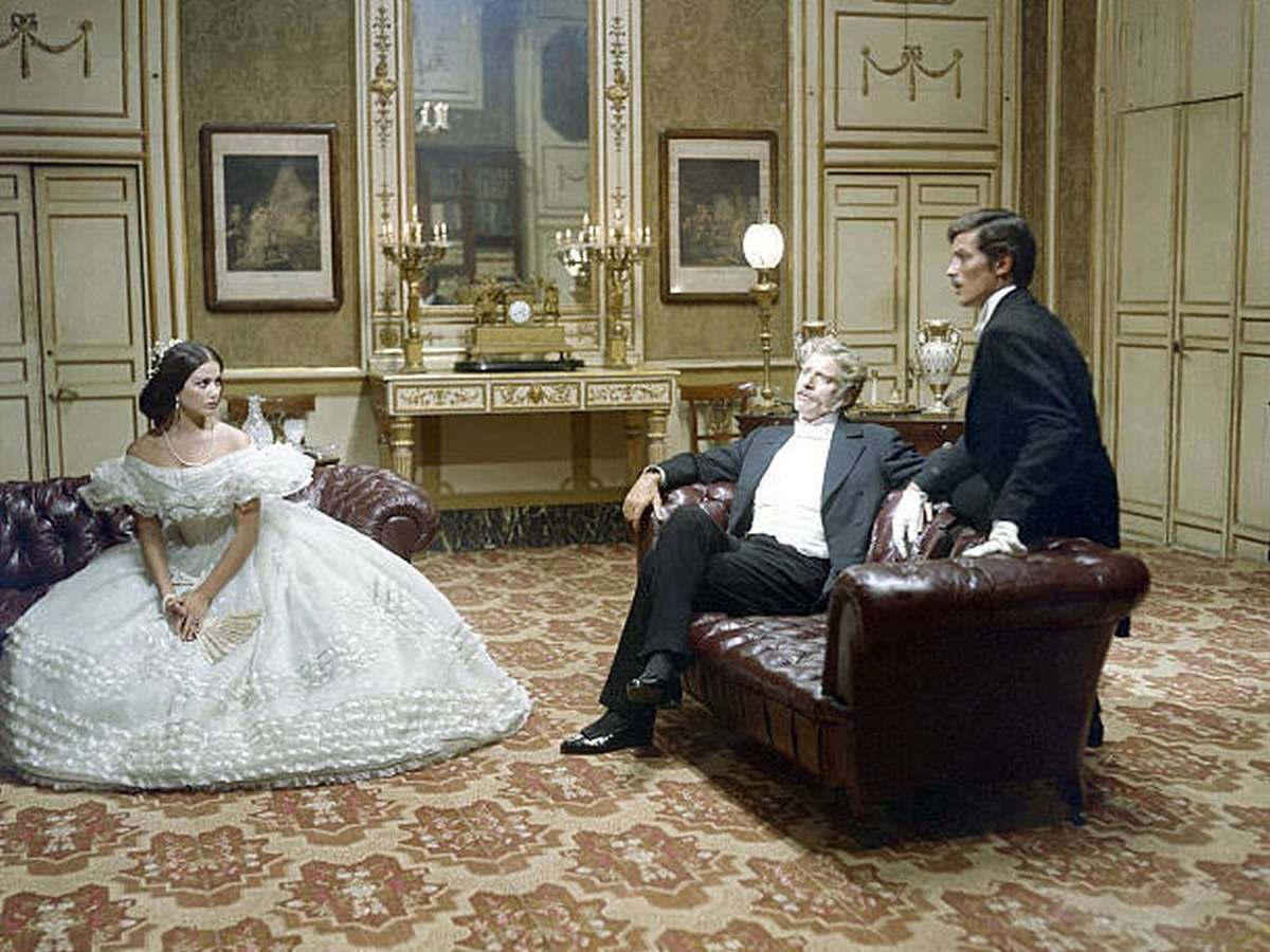 Claudia Cardinale, Burt Lancaster y Alain Delon en un fotograma de 'El Gatopardo'.
