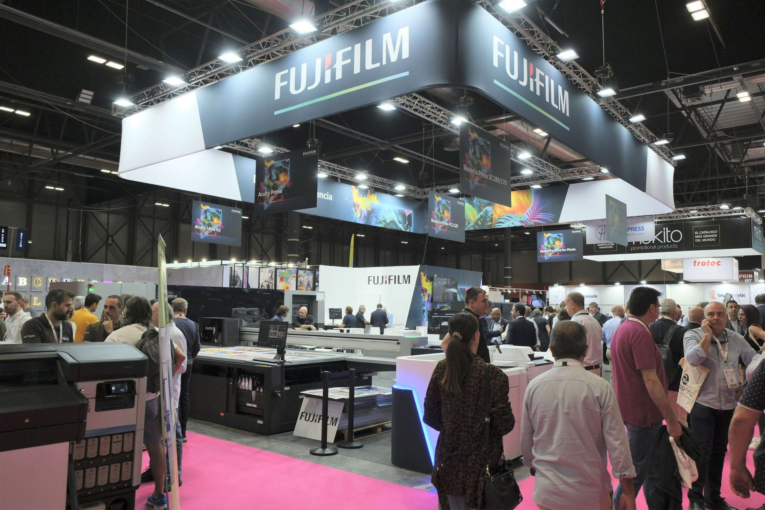 Stand de Fujifilm en C!Print 2023