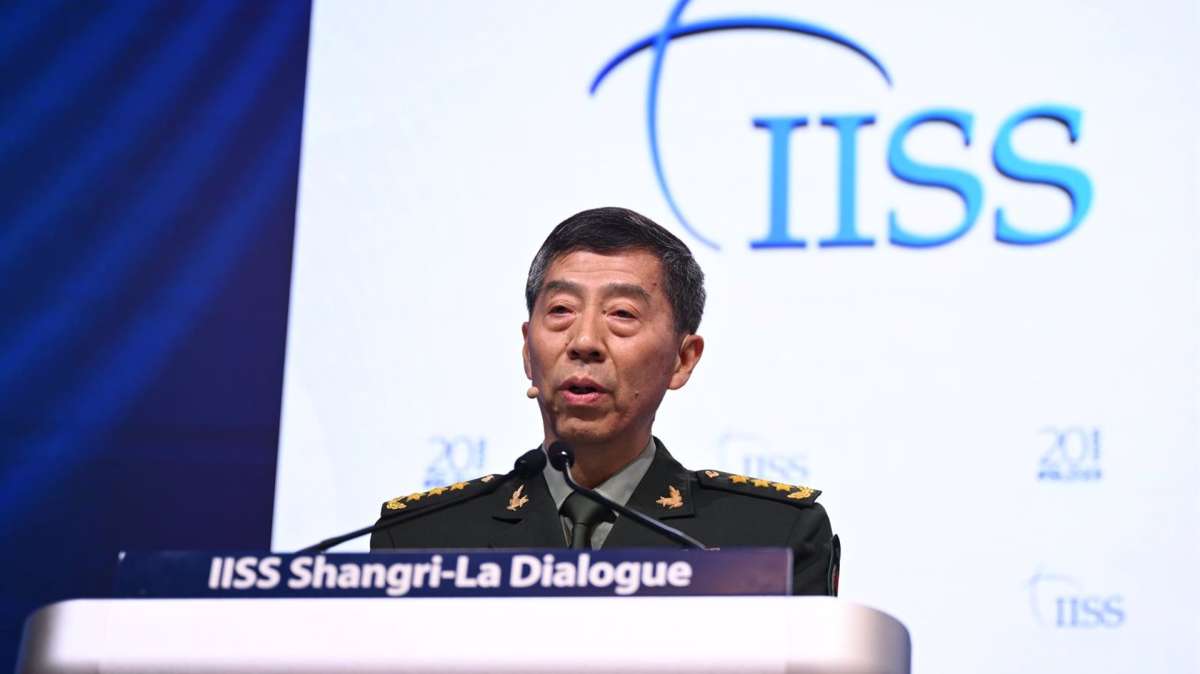 Li Shangfu, ministro de Defensa de China.