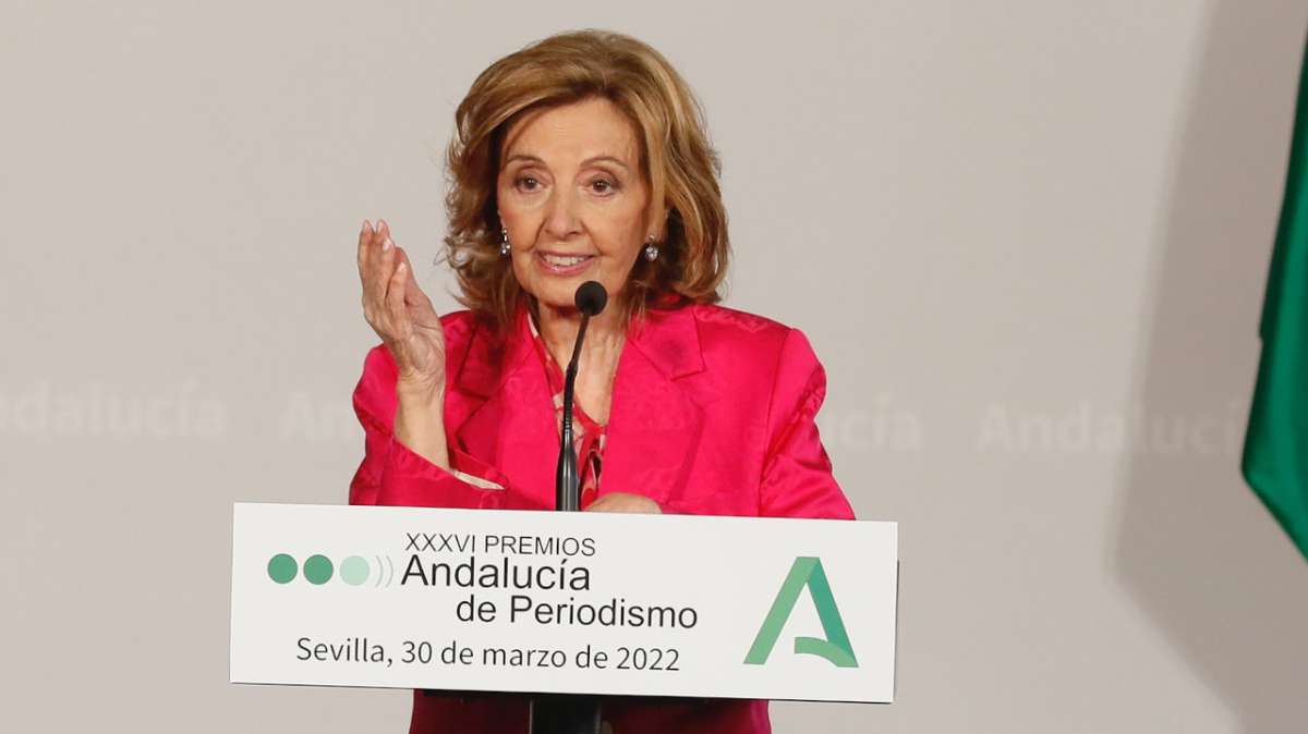 María Teresa Campos, en una imagen de marzo de 2022.