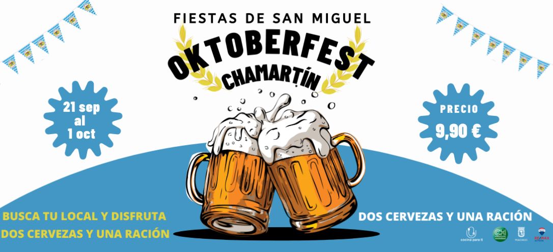 Cartel del Oktoberfest de Chamartín