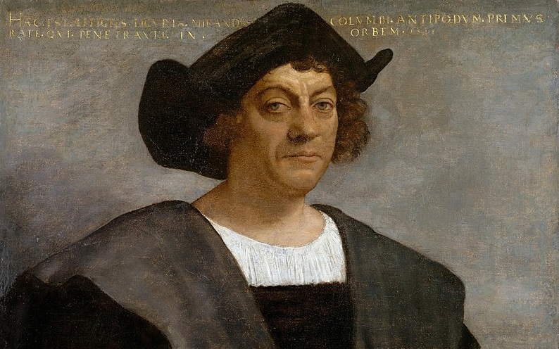 Retrato de Cristóbal Colón.