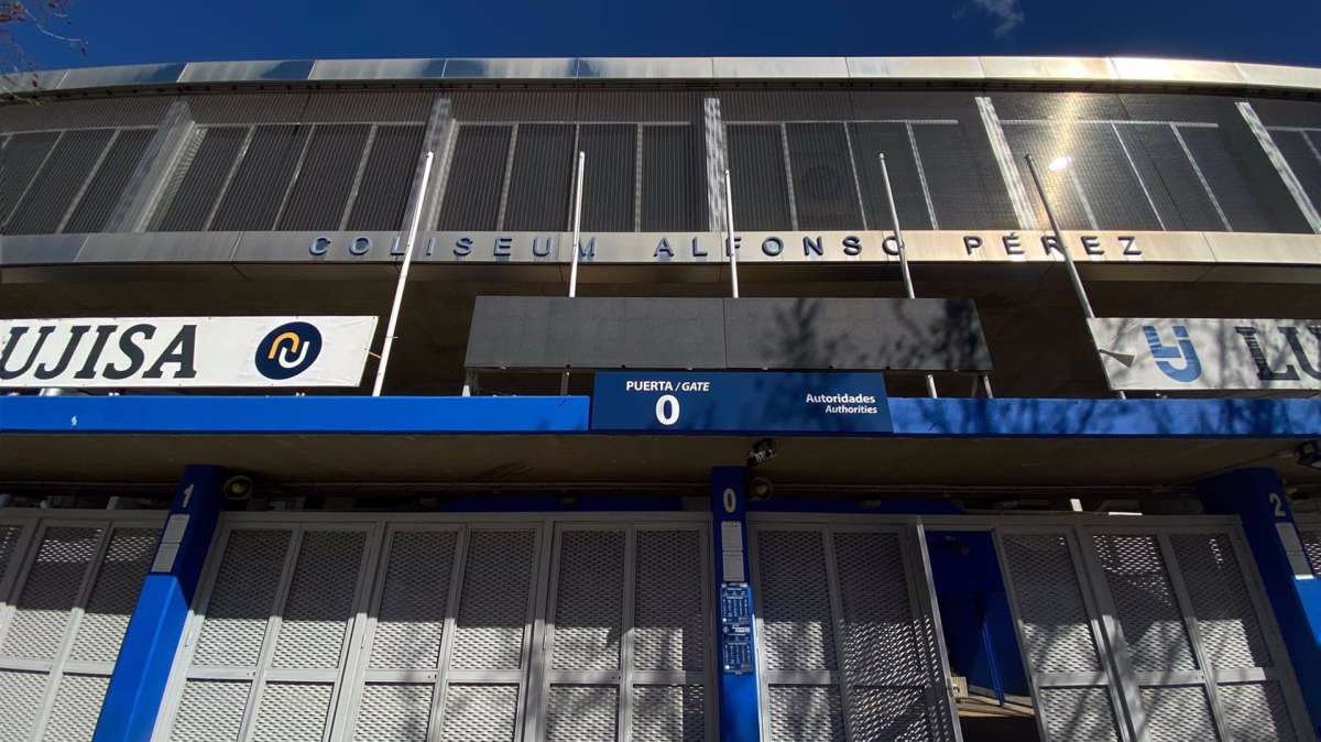 Estadio 'Coliseum Alfonso Pérez'.
