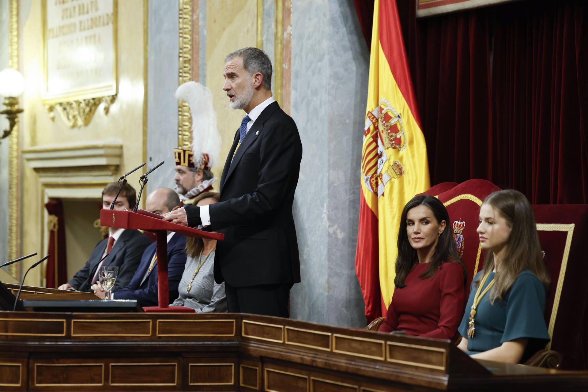 Felipe VI en el Congreso