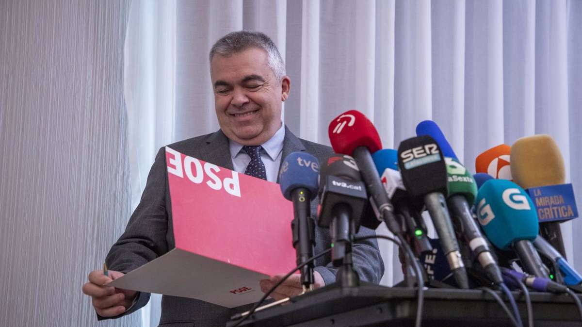 Junts El secretario de Organización del PSOE, Santos Cerdán,