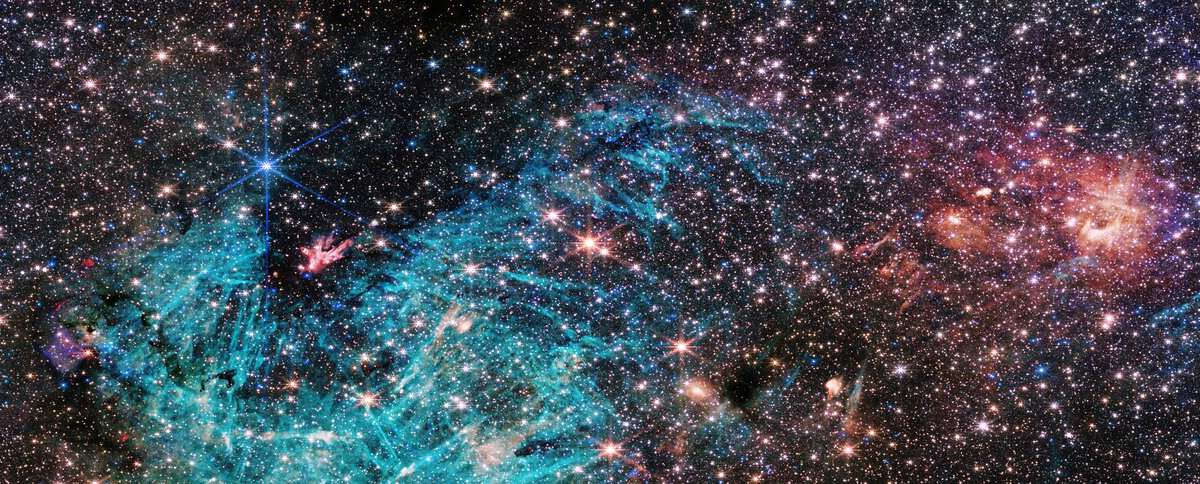 Imagen tomada del telescopio espacial James Webb,