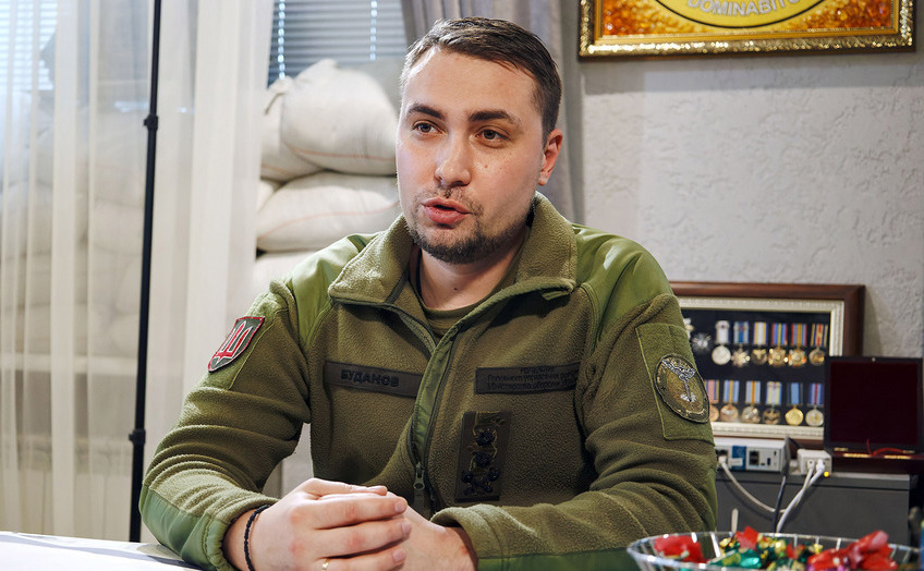 El jefe de la inteligencia militar de Ucrania (GUR), Kirilo Budánov.