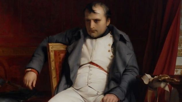 'Abdicación de Napoleón en Fontainebleau',(Paul Delaroche)